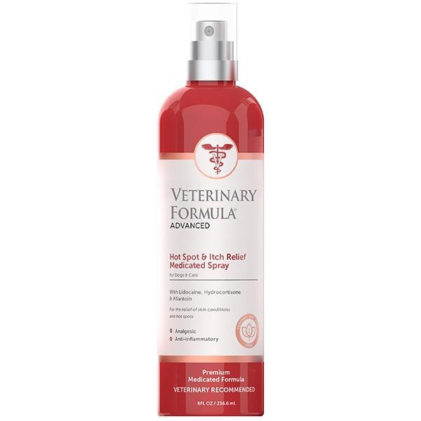 Veterinary Formula Спрей Hot Spot&Itch Relief Medicated Spray для собак и кошек, 45 мл (zb-030013) - зображення 1