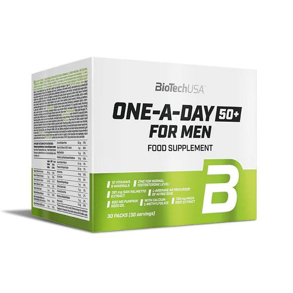 BiotechUSA One-A-Day 50+ For Men 30 пак - зображення 1