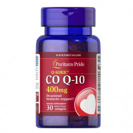   Puritan's Pride Co Q-10 400 mg 30 капсул