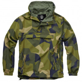   Brandit Куртка  Summer Windbreaker - Swedish Camo M90 S