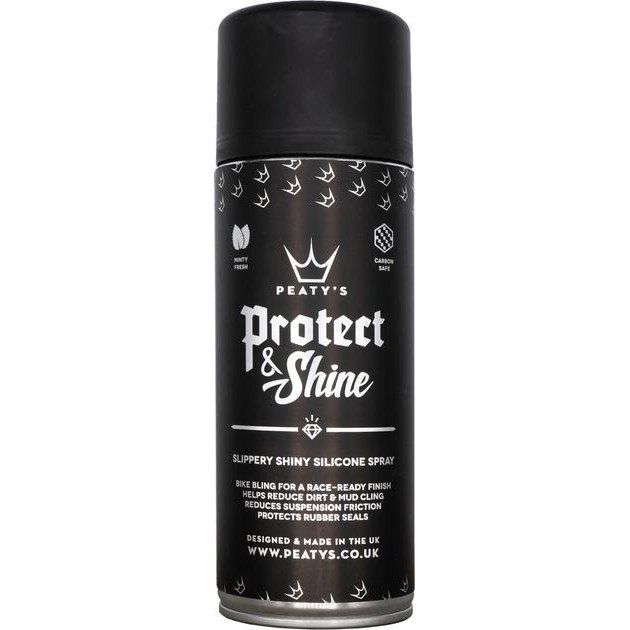  Спрей для захисту та блиску Peaty's Protect & Shine Silicone Spray 400 мл (PA4-PAS-12) - зображення 1