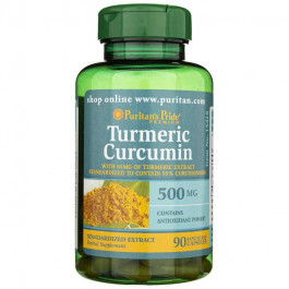   Puritan's Pride Turmeric Curcumin 500 mg 90 Capsules