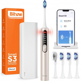   Bitvae S3 Smart 4 насадки та футляр white (BVS3-w)