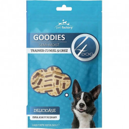   4Dog Goodies м'які кісточки для тренування з бараниною та рисом 150 г (5949060219890)