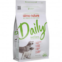   Almo Nature Daily Dog з яловичиною і рисом 1.2 кг (8001154000214)