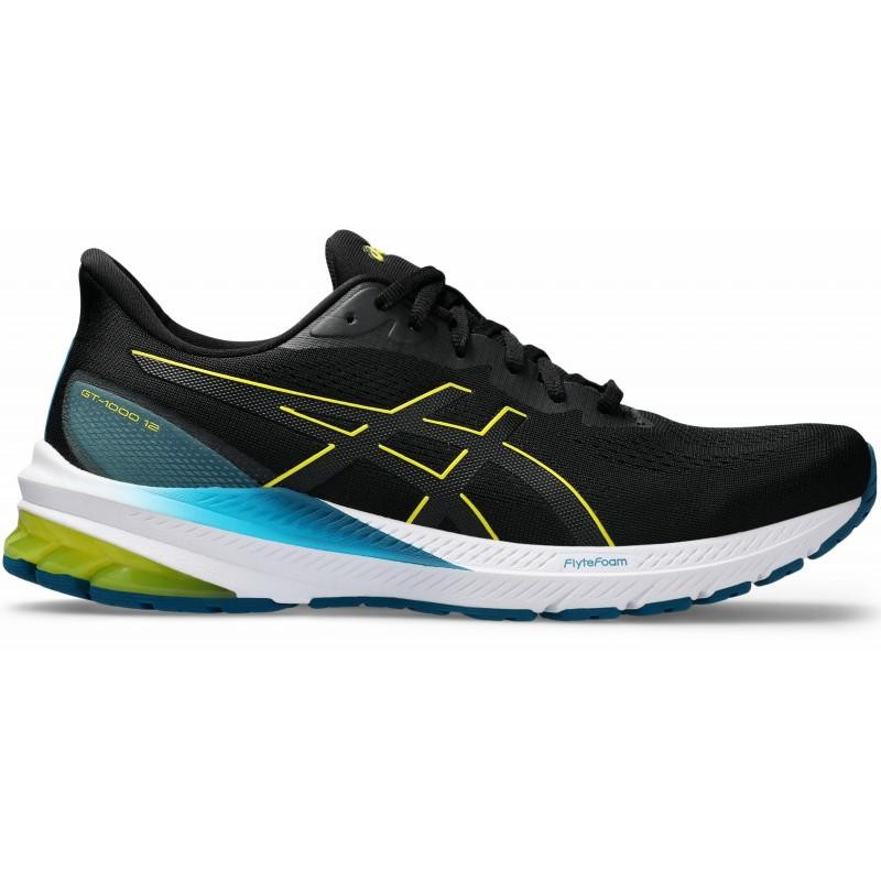 Asics Кросівки спортивні gt-1000 12 (1011B631-005) 9 Чорний, Жовтий, Синій - зображення 1