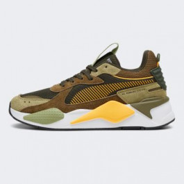   PUMA Оливкові чоловічі кросівки  RS-X Heritage 398210/01 46