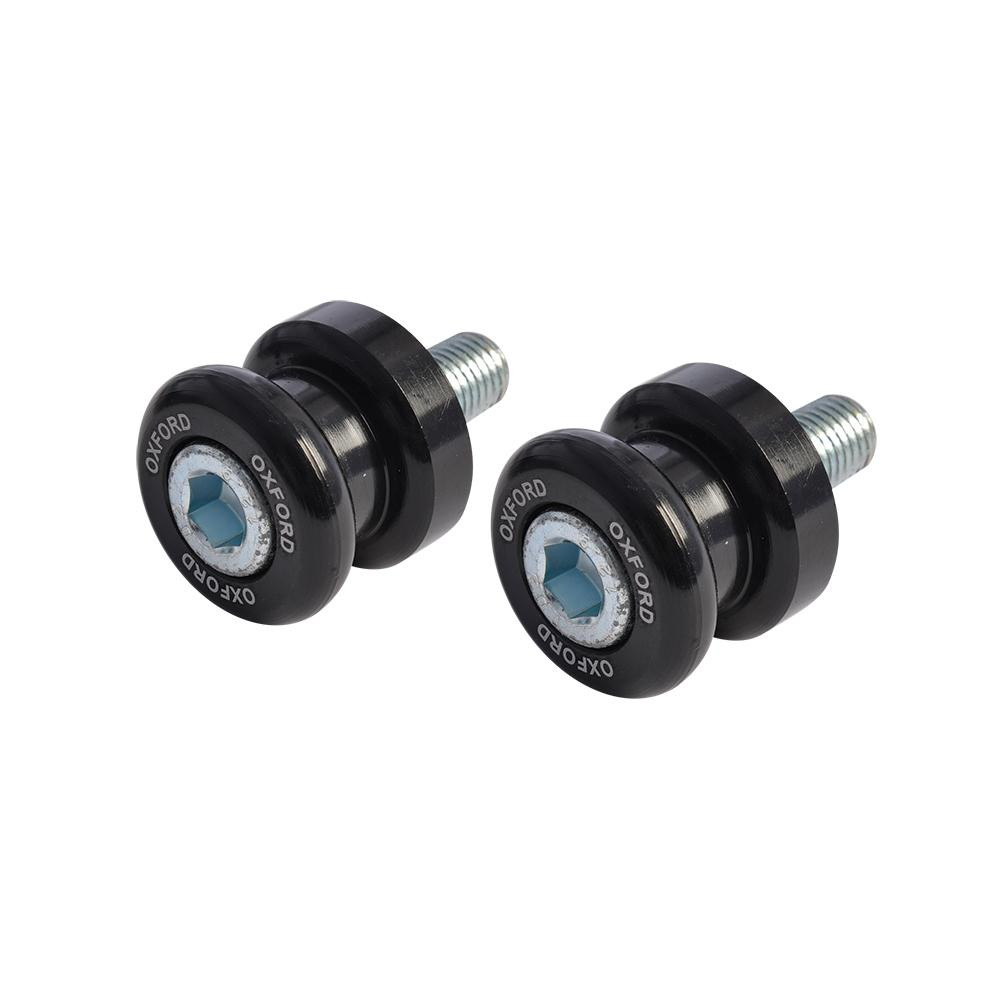 Oxford Упори для підкату в маятник мотоцикла OXFORD Bobbins Black (M8 (1.0)) - зображення 1