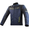 LS2 Мотокуртка LS2 Shadow Man Jacket Blue Black Hi-Vis Yellow M - зображення 1