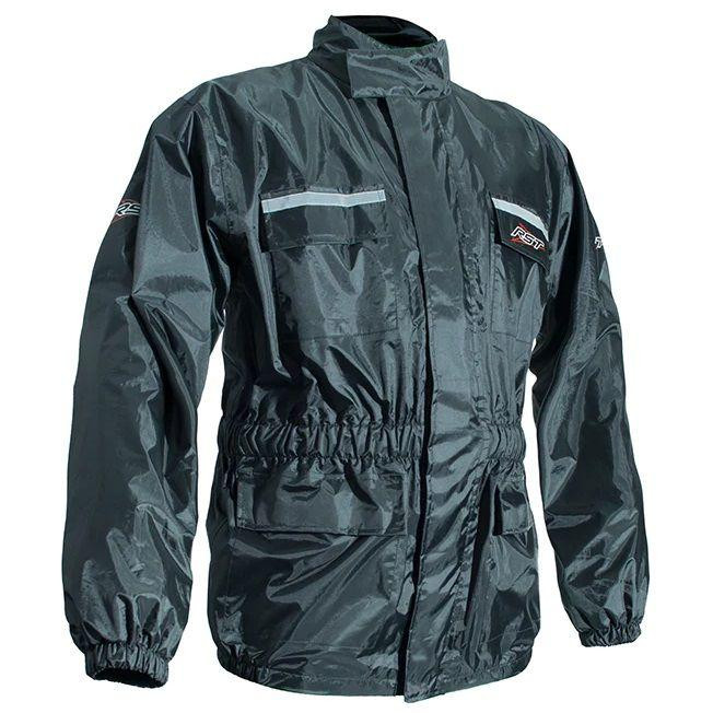 RST Дощова мотокуртка RST Waterproof Jacket Black S - зображення 1