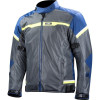 LS2 Мотокуртка LS2 Riva Man Jacket Blue Dark Grey Hi-Vis Yellow S - зображення 1