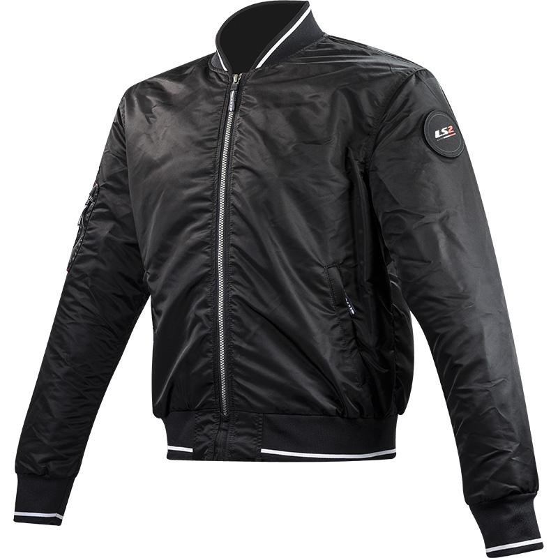 LS2 Мотокуртка LS2 Brighton Jacket Black XL - зображення 1