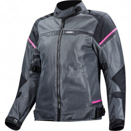   LS2 Жіноча мотокуртка LS2 Riva Lady Jacket Black Dark Grey Pink XS