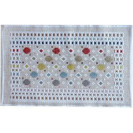   Izzi Home Килимок Geo Jute Rug-3  зелений 50х80 см (201GEDSN34159)