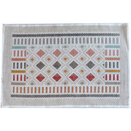   Izzi Home Килимок Geo Jute Rug-2  пудра 50х80 см (201GEDSN24159)