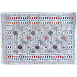   Izzi Home Килимок Geo Jute Rug-3  пудра 50х80 см (606310)