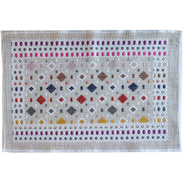   Izzi Home Килимок Geo Jute Rug-1  чорний 50х80 см (606266)