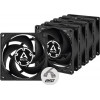 Arctic P8 PWM PST 5-Fan Pack Black (ACFAN00154A) - зображення 1