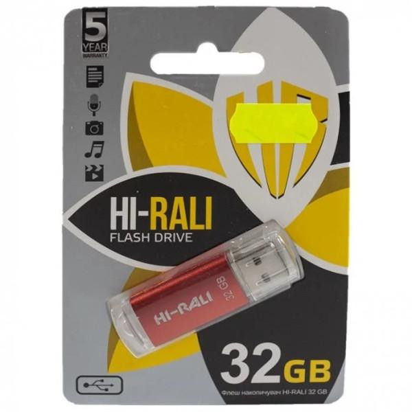 Hi-Rali 32 Gb Rocket series Red (HI-32GBVCRD) - зображення 1