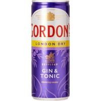 Gordon's Напій алкогольний  Gin-Tonic, 6.4% 0.25л (BDA1GN-GGO025-001) - зображення 1