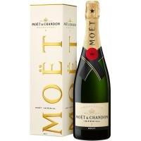   Moet & Chandon Шампанське Brut Imperial сухе, біле 0.75л, gift box (BDA1SH-SMC075-001)