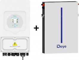   Deye SUN-5K-SG03LP1-EU WiFi 5kW + RW-M6.1