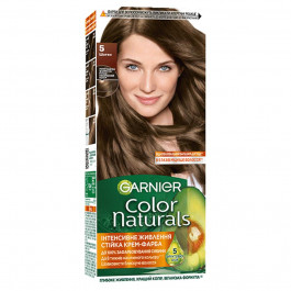   Garnier Стійка фарба  Color Naturals Інтенсивне живлення для волосся 5 Шатен (3600542591737)