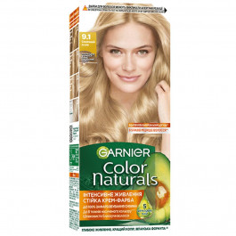   Garnier Краска для волос  Color Naturals Creme с 3-мя маслами №9.1 Солнечный пляж (3600540676832)