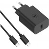 Motorola TurboPower 30W Black Type-C to Type-C cable (SJMC302) - зображення 2