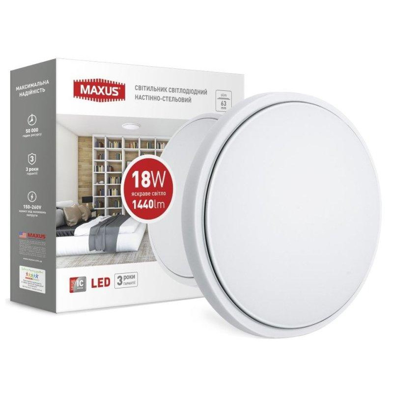 MAXUS LED 18W 4100K (1-MAX-03-LCL-1841-C) - зображення 1