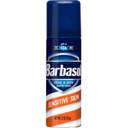   Barbasol Крем-піна для гоління  Sensitive Skin Чутлива шкіра 57 г (051009000256)