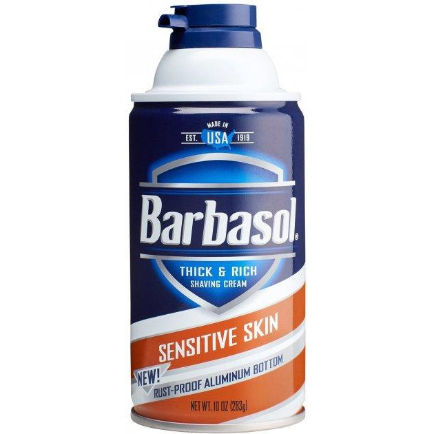 Barbasol Пена для бритья  Sensative Skin Shaving Cream 283 г - зображення 1