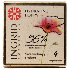   Ingrid Cosmetics Крем увлажняющий для лица  Vegan Hydrating Poppy с маслом Мака 50 мл (5902026664127)