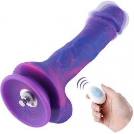   Hismith 8.2" Purple Silicone Dildo with Vibe SO6212