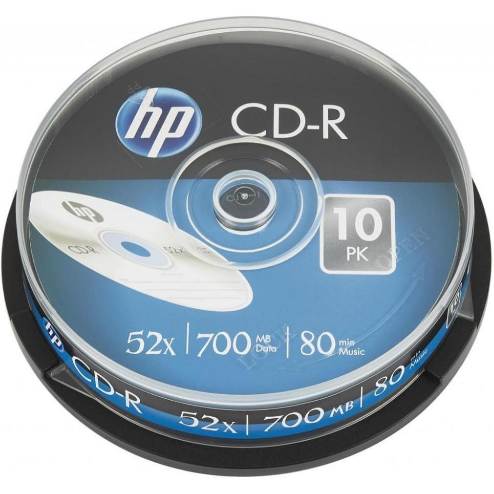 HP CD-R 700 MB 52X 25pcs/spindle (69311/CRE00015-3) - зображення 1