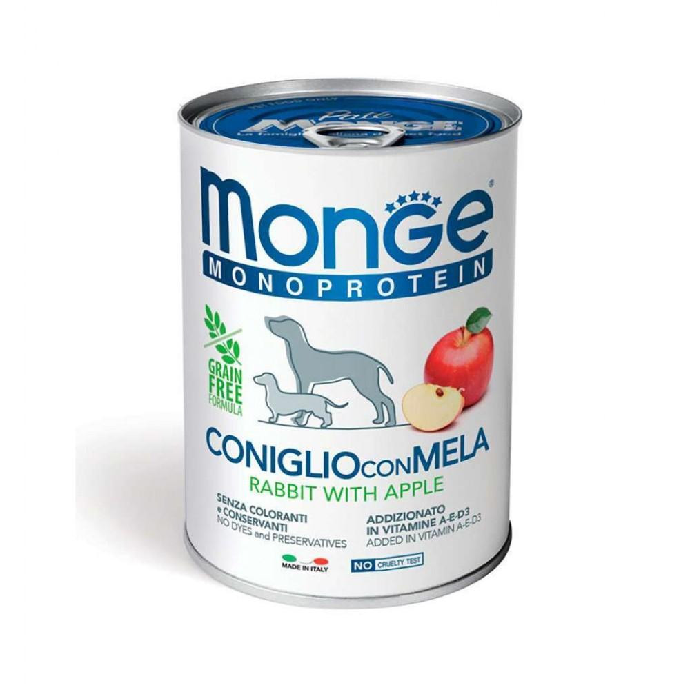 Monge Fruit Monoprotein кролик з яблуками 400 г (8009470014328) - зображення 1