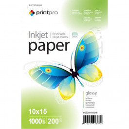   PrintPro 10x15 (1000л) 200г/м2 глянцевая (PGE20010004R)