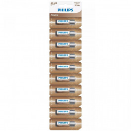   Philips AA bat Alkaline 10шт (LR6AL10S/10)