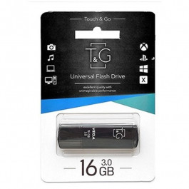   T&G 16 GB 121 Vega Series Black USB 3.0 (TG121-16GB3BK)