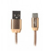 Cablexpert USB2.0 AM/CM Gold 1m (CCPB-C-USB-08G) - зображення 1