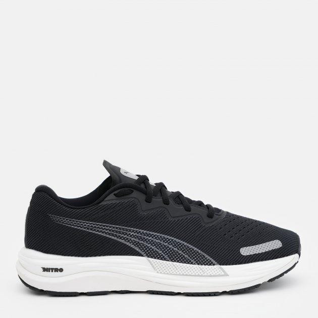 PUMA Чоловічі кросівки для бігу  Velocity Nitro 2 19533702 44.5 (10UK) 29 см  Black- White (4064536225975 - зображення 1