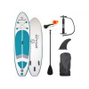 Spartan Веслярна дошка SUP з веслом та аксесуарами  SUP 10’ White-Turquoise Blue - зображення 1