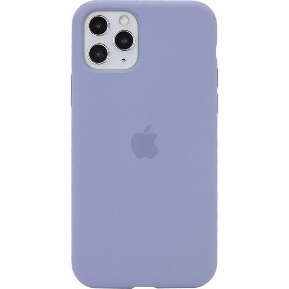 Borofone Silicone Full Case AA Open Cam for Apple iPhone 11 Pro Max Lavender Grey (FullOpeAAKPi11PM-28) - зображення 1