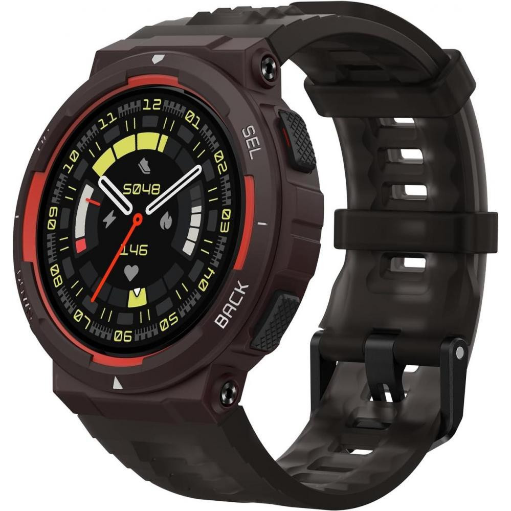 Amazfit Active Edge Lava Black - зображення 1