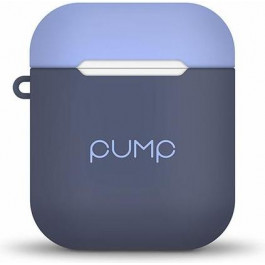   Pump Чохол  Tender Touch Case for Apple AirPods Gray/Light Blue (PMTT-AIR3)