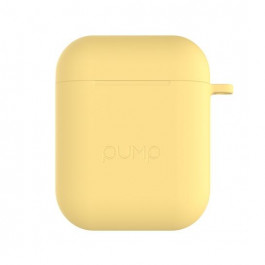   Pump Чохол  Silicone Case for Apple AirPods Ducky Yellow (PMSL-AIR9)