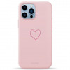 Pump Silicone Minimalistic Case for iPhone 13 Pro Max Krivoe Heart (PMSLMN13PROMAX-6/312) - зображення 1