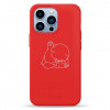 Pump Silicone Minimalistic Case for iPhone 13 Pro Cat Balls (PMSLMN13PRO-1/308) - зображення 1