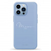 Pump Silicone Minimalistic Case for iPhone 13 Pro Meow Blue (PMSLMN13PRO-1/249) - зображення 1