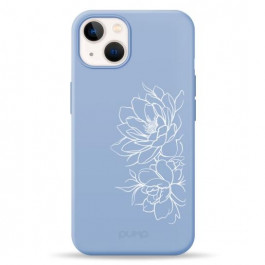   Pump Silicone Minimalistic Case for iPhone 13 Floral (PMSLMN13-7/231)